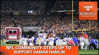 Cincinnati Bengals, NFL community step up in support of Damar Hamlin