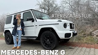 Tereza testuje Mercedes-Benz G 580 eq 01/2025