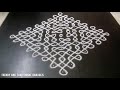 big melika muggulu with 15 1 dots festival sikku kolam big kolam trendy and traditional rangolis