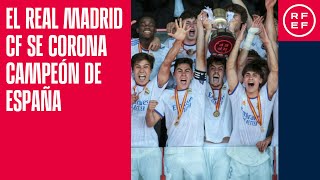 Copa del Rey Juvenil | Final | Declaración y celebración pospartido