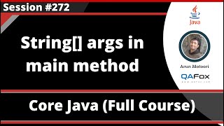 String[] args in main method - Java - Part 272
