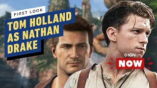 First Look at Tom Holland in the Uncharted Movie - IGN Now