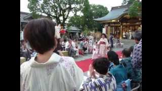 赤穂市 大石神社「赤穂元禄ゆかたまつり」2013「私のゆかた自慢コンテスト」