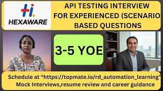 API Testing Interview Questions and Answers| API Testing Scenario Based | RD Automation Learning