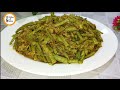 guar ki phalli ki new recipe gawar phali ki recipe cluster beans fry recipe by kitchen of gulnaz