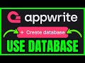 How To USE Appwrite Database (QUICK & EASY) 2026