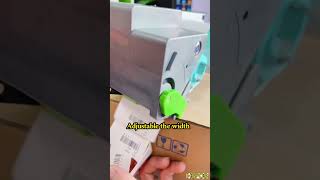 Label printer with peel off for self-service equipment