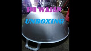 Unboxing Wajan Cekung