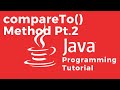 How to find the length of a String using the Java String compareTo() method