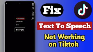 Text To Speech TikTok Not Working || How to Use Text to Speech on TikTok (Siri Voice Tutorial)