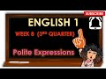 Q3 - Grade 1 - ENGLISH - Week 8