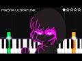 MASHA ULTRAFUNK | EASY Piano Tutorial