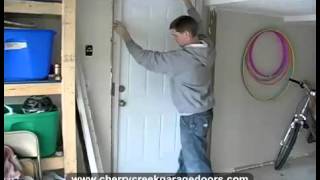 How to Replace a Garage Entry Door Cherry Creek Garage Doors