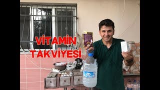 Civciv Ve Tavuklara Vitamin Nasil Verilir Youtube