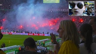 DFB-POKAL FINALE ESKALIERT - Dortmund vs. Frankfurt | Stadionvlog
