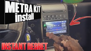 Infiniti G35 Coupe Metra kit install - INSTANT REGRET!