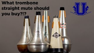 Straight Mutes for Trombone