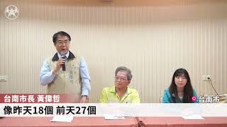 黃偉哲為大臺南新聞記者公會新團隊頒發當選證書｜20200324台灣民眾電子報