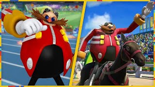 All 17 Events (Eggman gameplay) | Mario and Sonic at the Rio 2016 Olympic Games (Wii U)