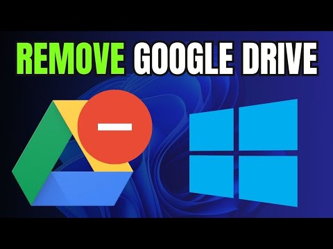 How to Remove Google Drive from Windows PC Forever!