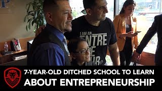 7-Year-Old Ditched School to Learn About Entrepreneurship: 6 City, 3 Day Jet Tour