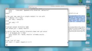 AFNI Start To Finish Tutorial, Part 7: Review Preprocessing Script