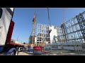 Massive construction site inside the M25 Heathrow