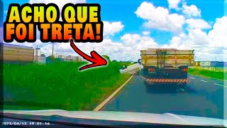 Pra Mim o Caminhoneiro e o Motorista da Kombi se Desentenderam!