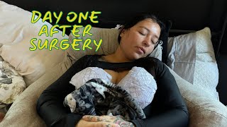 VLOG: Post op day one after Lipo!