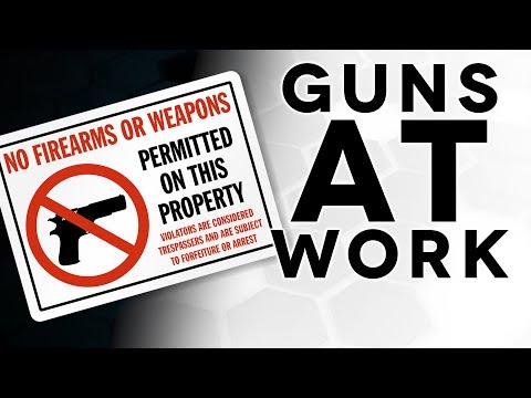 Carrying a GUN... AT WORK??? - The Legal Brief Carrying a GUN... AT WORK??? - The Legal Brief