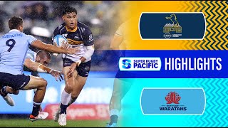 HIGHLIGHTS | BRUMBIES v WARATAHS | Super Rugby Pacific 2024 | Round 7