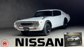 1/43 JAPANESE CARSPREMIUM COLLECTION 国産名車プレミアムコレクション NISSAN SKYLINE 2000GT-R(KPGC1O) 1973 Almostreal