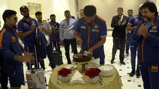 Team India Celebrates Head Coach Rahul Dravid's Birthday | INDvSL