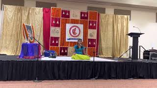 Siri Avadhanam performing at Austin Kannada Sangha for Sangeetotsava program - Sojugada