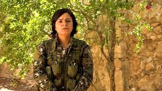 Şervana YPJ Zîlan Diyar Pêngava Rizgarkirina Minbicê Vedibêje #YPJ