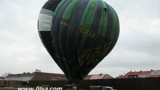 doop nieuwe luchtballon Filva Ballonvaart