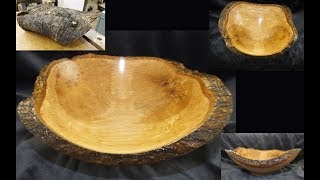 Woodturning - Oak-Root Bowl