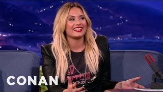 Demi Lovato Is Anti-Twerking | CONAN on TBS