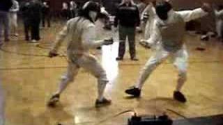 Ryan Fencing at Second Annual Griffon Cup (Reed College)