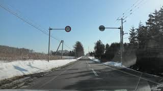 Japan National Route337：naganuma → chitose [Hokkaido,Japan 4k drive]