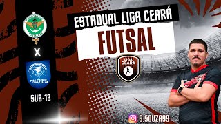 Estadual Liga Ceará de Futsal 2025: CMF x Falcões da Vila - Sub 13