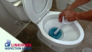 Linkhorn Plunging a Toilet