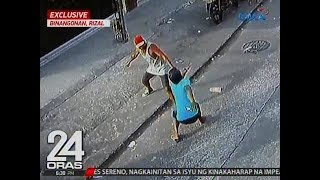 24 Oras: Exclusive: Lalaki, tinangkang saksakin ang kaaway niyang malapit daw sa misis nito