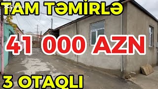 Xırdalanda Park Tərəfdə 3 Otaqlı Həyət Evi Tam Təmirlə