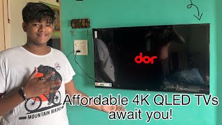 Indian first subscription based 4K TV ￼.   #viralvideo #mumbainavinvlogs #tv #4k @DorConnect #Dor