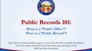 Public Records 101