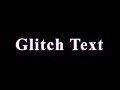 How to Create a Glitch Text Effect Using Only HTML & CSS | No JavaScript Needed!