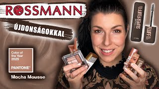 ÉV SZÍNE A ROSSMANNBAN! | Mocha Mousse Smink Újdonságokkal