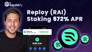 The best staking rewards ever 🚀 Stake Reploy $RAI