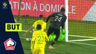 But Amadou Ba Z MVOM ONANA (41' - LOSC) FC NANTES - LOSC LILLE (0-1) 21/22